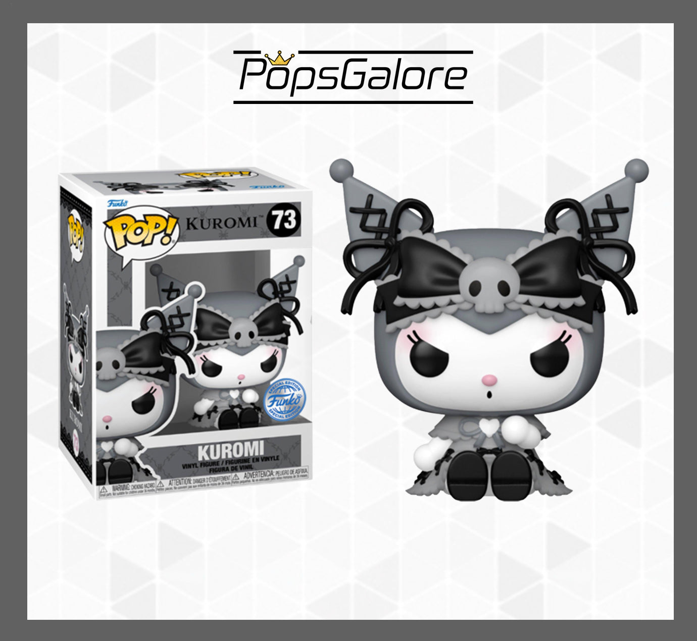 Funko Pop! Sanrio - Kuromi Halloween Blacklight #71