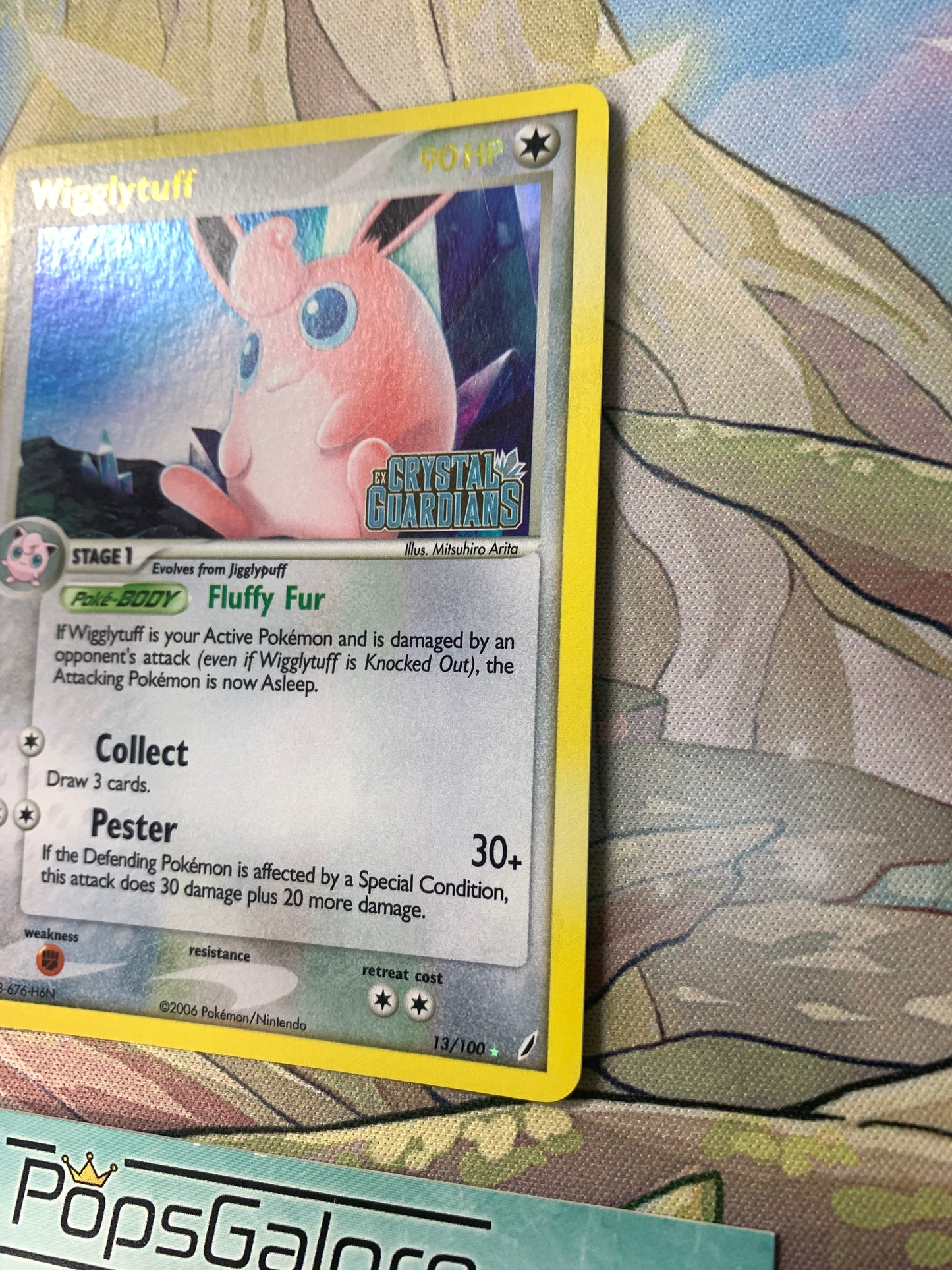 Wigglytuff 13/100 - Pokemon TCG Ex Crystal Guardians