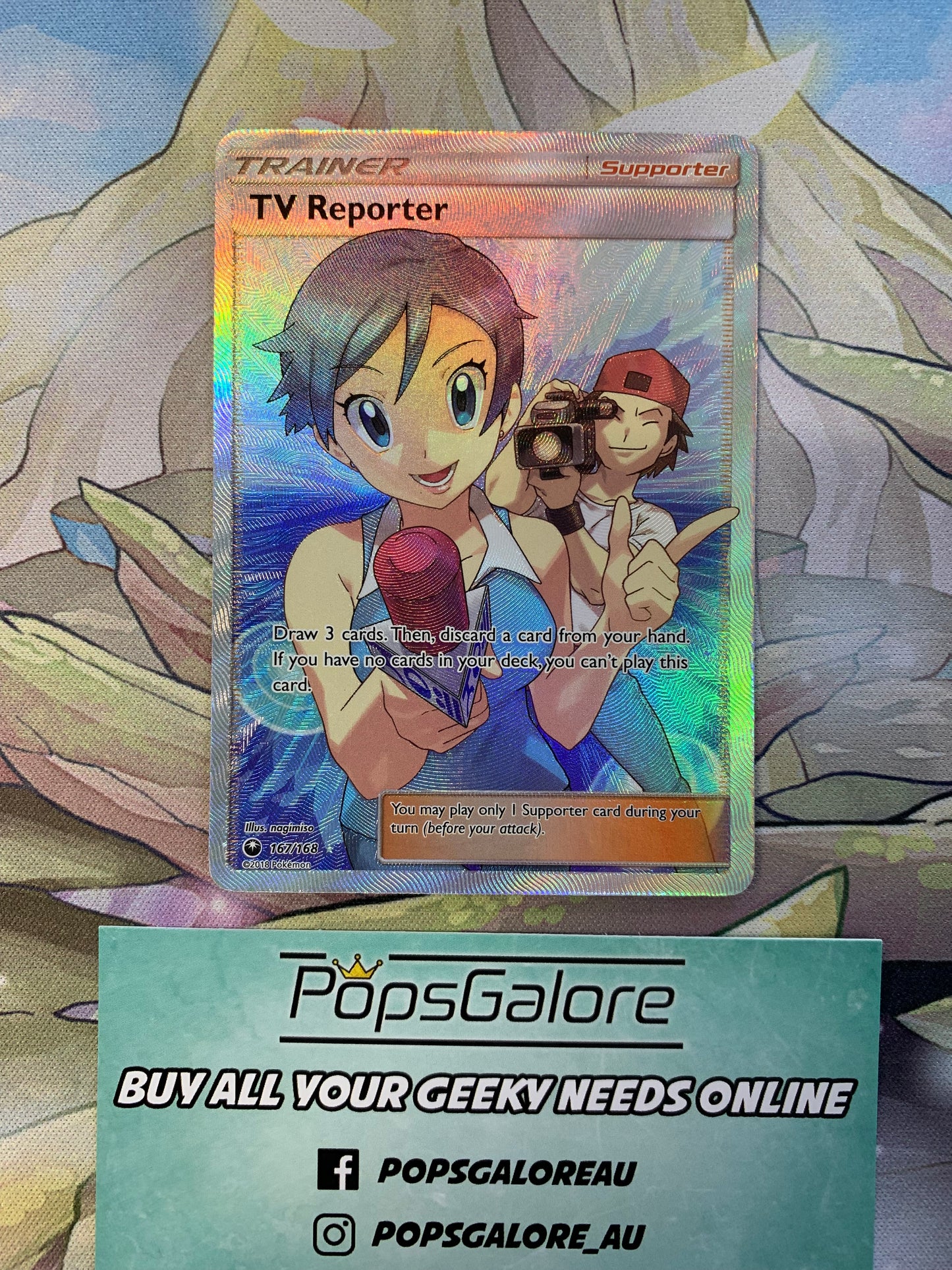 TV Reporter 167/168 - Pokemon TCG SM: Celestial Storm