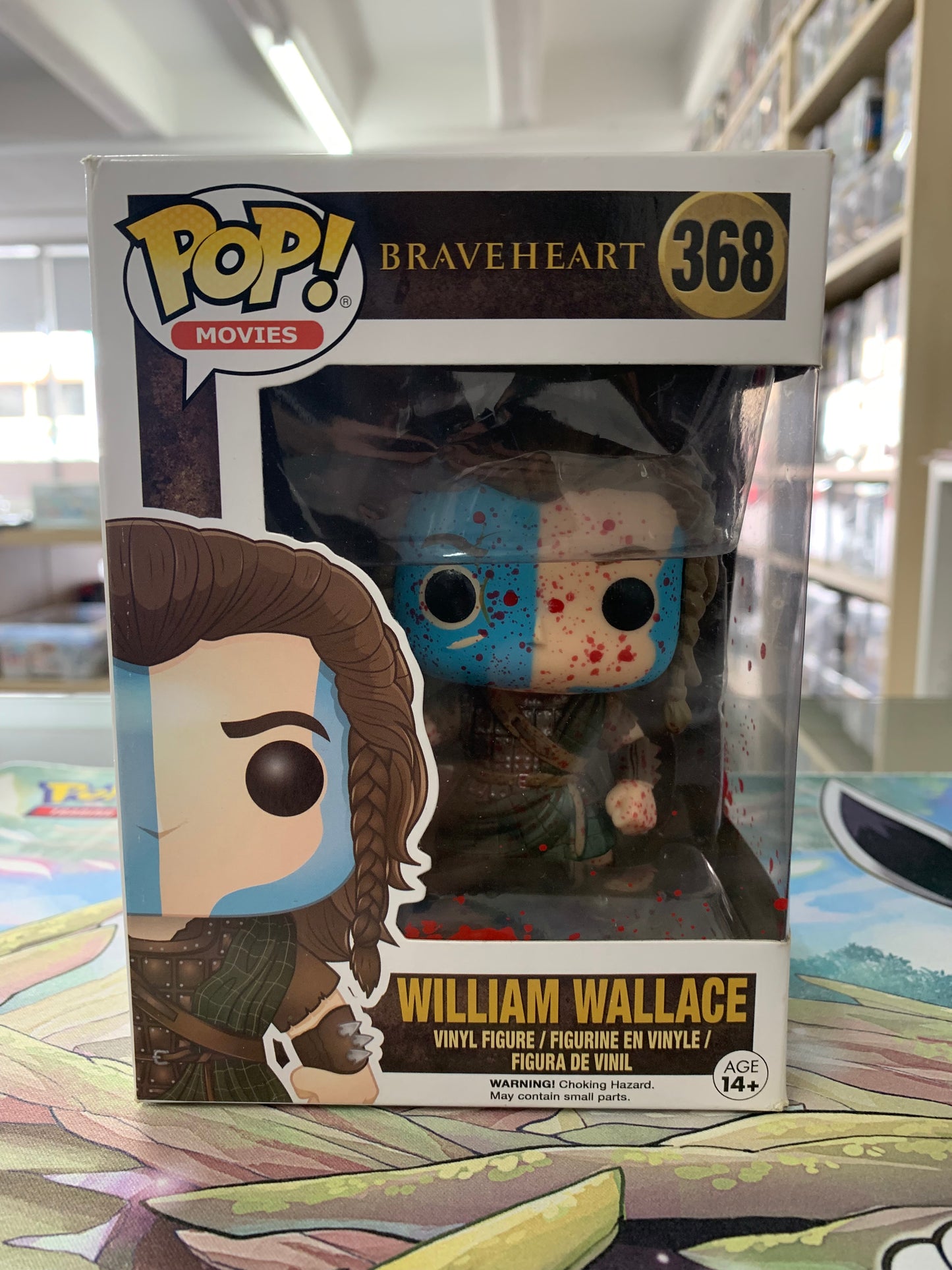 Braveheart - William Wallace "Blood Splatter" #368 - Pop Vinyl